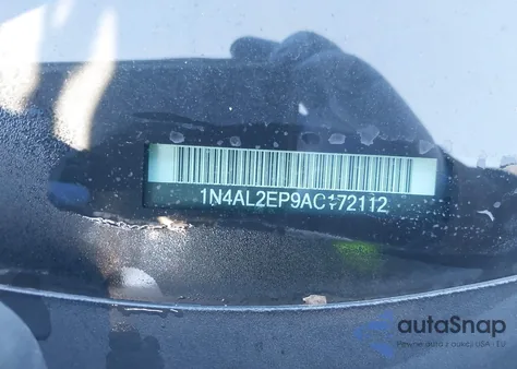 2010 Nissan Altima 2.5 S из США, поврежденный, VIN 1N4AL2EP9AC172112